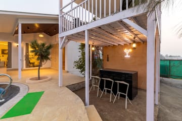 Vedaaz Farms | Pet-friendly 4-BHK Farmhouse With Private Outdoor Pool and Garden area - Image 5