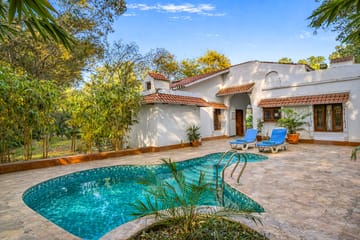 Aravalli Reserve The Lotus | Pet-friendly 3-BHK Villa with Private Pool, Lotus Pond, Gazebo & Jacuzzi - Image 3
