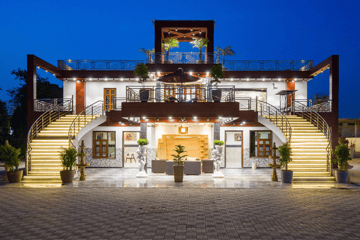 Ivory estate | 5-BHK Pet-friendly Farm With Pvt Pool, Gazebo & Lounge - Image 2
