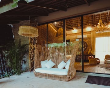Bali Bay | 2 Balinese-Inspired 2-BHKs & 2 Boho Tents with a Shared Pool, Jacuzzi, Bar Lounge & Cabanas - Image 4