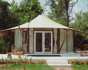 Bali Bay Langit | Glass Tent on 2-Acres with Shared Pool, Jacuzzi, Firepits, & Bar Lounge - Image 2