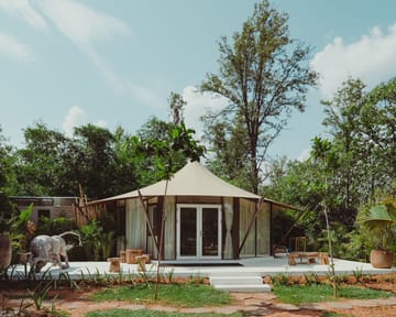 Bali Bay Langit | Glass Tent on 2-Acres with Shared Pool, Jacuzzi, Firepits, & Bar Lounge - Image 3