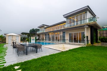 Meraki Villa | Majestic 6-BHK Glass Villa With Private Pool, Balcony, Garden & Gazebo - Image 2