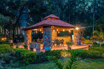 Aravalli Reserve The Lotus | Pet-friendly 3-BHK Villa with Private Pool, Lotus Pond, Gazebo & Jacuzzi - Image 4