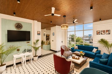 Kalyan Mansion Primrose | Elegant Room W/ Private Balcony, Shared Outdoor Space, Lift & Scenic Views - Image 3