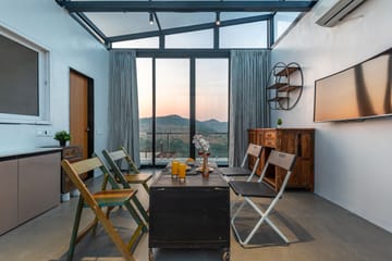 White House | 3-BHK Villa With panoramic Hill Views, Glass Room, Outdoor Pool & Dam nearby - Image 3