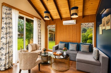 Alora in the Hills Mistfall | Pet-friendly 1-BHK with Jacuzzi, Shared Garden, Pergola Lounge & TT Table - Image 4