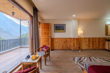 The Tirthan House ~ Balcony View - Image 5