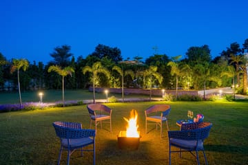 AdhiVa Retreat | 5-BHK Farmhouse with Private Pool, Bar & Lush Garden - Image 4