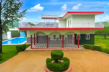 Luxe FarmAcre | Pet-friendly 4-BHK Villa With Private Pool, Garden & Terrace - Image 2