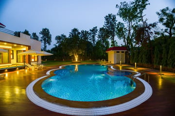 Sanisa Farm | 3-BHK Farmhouse With Private Pool, Game Zone & Lush Garden - Image 3