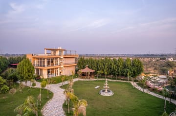 Echoes by the Aravalli | Pet-friendly 5-BHK Villa With Private Pool, Garden, Gazebo & Scenic Aravali Views - Image 4