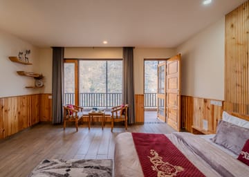 The Tirthan House ~ Balcony View - Image 4