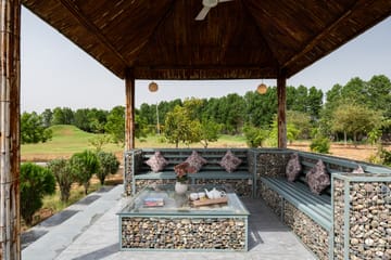 Stone Age Home | 4-BHK Stone Retreat with Private Pool, Garden, Gazebo, Terrace, & Open-Air Dining - Image 5
