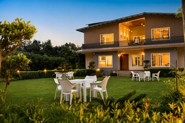 Puvalgarh Farms| British Style 4-BHK Villa with Pool, Patio - Image 2