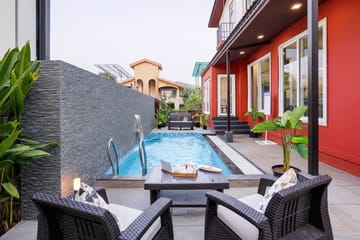 Aamy Villa | Charming Pet-friendly 3-BHK Villa With Private Pool, Garden & Balconies - Image 2