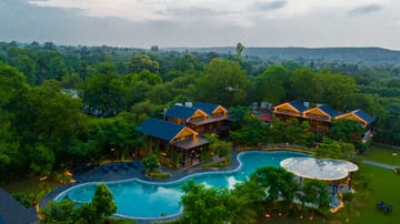 Raha Farms | 1 Cottage With Common Pool, Restaurant, Game Zone, Gym & Conference Area - Image 2