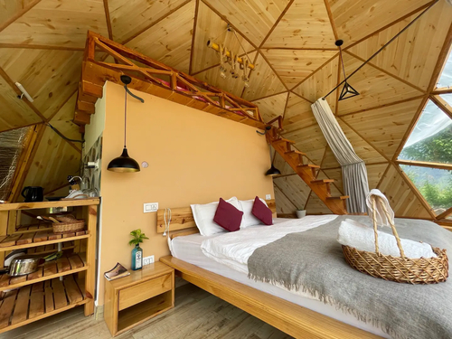 A Cozy Dome & Attic in Parvati Valley | Itsy Bitsy