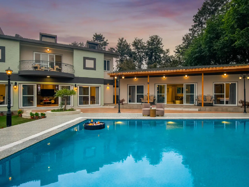  Esh | Charming Pet-friendly 6-BHK Villa With Private Pool & Garden