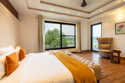Gardenia | 4-BHK Farmhouse with Private Pool, Game Zone, & Lush Garden