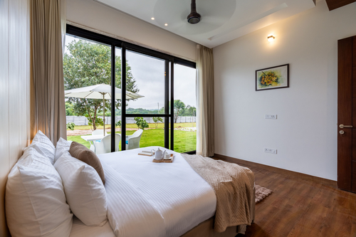 Gardenia | 4-BHK Farmhouse with Private Pool, Game Zone, & Lush Garden