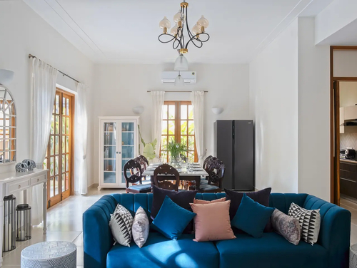Panache | 3-BHK | Pvt Pool | Garden | Bar