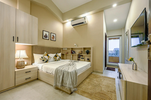 Veera Marina | Charming 3-BHK Apt Near Candolim Beach With Common Pools & Lift 