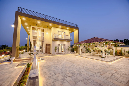 Heaven in Hills Mountara | 3-BHK | Pvt Pool | Garden | Lounge | Gazebos | Jacuzzi