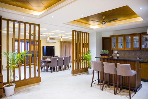 BYDM The Sky Heaven | Charming Pet-friendly 4-BHK Penthouse 15 Min from Triveni Ghat With Balcony, Bar & Lift