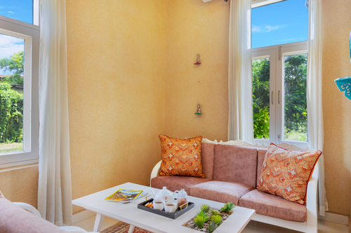 Raha Farms | 2-BHK Pet-friendly Retreat with a Garden, Shared pool, Restaurant, Library, & Game zone