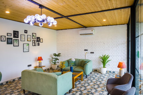 Raha Farms | 1 Cottage With Common Pool, Restaurant, Game Zone, Gym & Conference Area