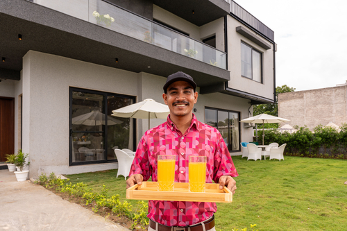 Gardenia | 4-BHK Farmhouse with Private Pool, Game Zone, & Lush Garden