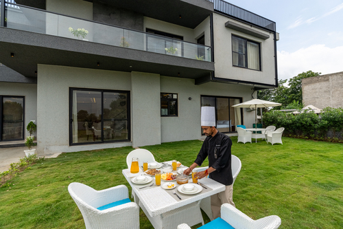 Gardenia | 4-BHK Farmhouse with Private Pool, Game Zone, & Lush Garden