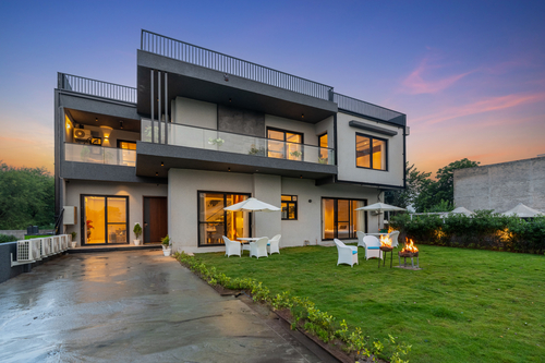 Gardenia | 4-BHK Farmhouse with Private Pool, Game Zone, & Lush Garden