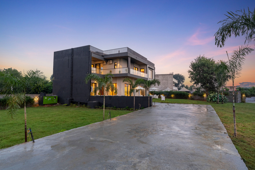 Gardenia | 4-BHK Farmhouse with Private Pool, Game Zone, & Lush Garden