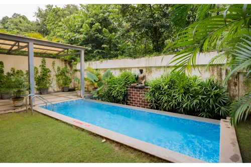 Villa Anasa | 4-BHK | Pvt Pool | Garden | Outdoor Sitting Area