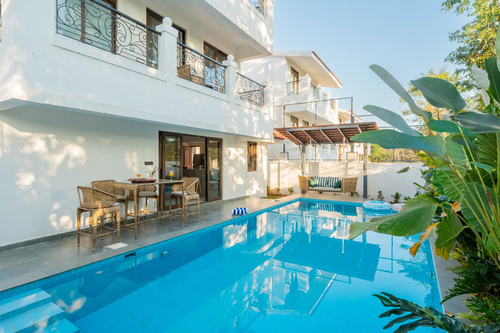 Villa Paraíso | Luxe Pet-friendly 4-BHK Villa With Pvt Pool, Bar, Lift & Scenic Hill Vistas