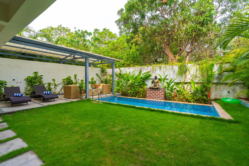 Azalea | Pet-friendly 3-BHK Villa With Private Pool, Garden & Bar
