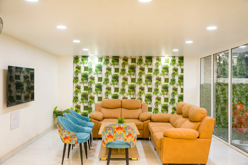  Miyabi Premium Suite | Chic 1-BHK Suite With Common Pool, Terrace & Gym
