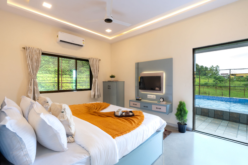 The Fernstead | Hillview 5-BHK Villa With Private Pool & Terrace; Near Major Beaches