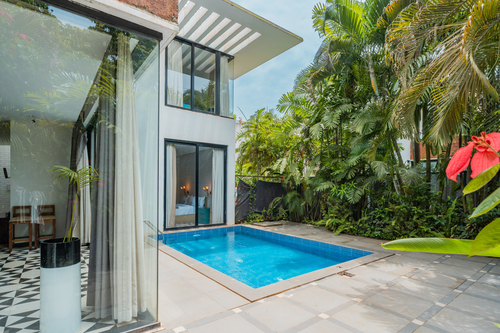 Lushe | Serene 3-BHK Villa Near Popular Beaches With Private Pool & Terrace