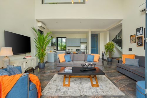 PUro Sol | 3-BHK Villa In a Gated Complex With Private Pool & Bathtub | Near Popular Beaches