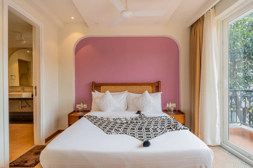 Solace Teal | Charming Pet-friendly 5-BHK Getaway With Private Pool | Grand Dining & 2 living spaces