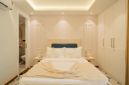 Solace Teal | Charming Pet-friendly 5-BHK Getaway With Private Pool | Grand Dining & 2 living spaces