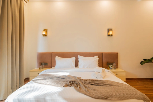 Laguna Aurelia | Luxe 4-BHK Villa Near Popular Beaches With Pvt Pool & Garden 
