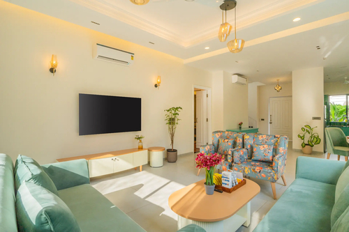 Laguna Aurelia | Luxe 4-BHK Villa Near Popular Beaches With Pvt Pool & Garden 