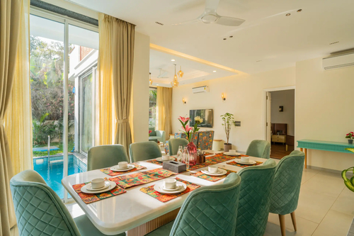 Laguna Aurelia | Luxe 4-BHK Villa Near Popular Beaches With Pvt Pool & Garden 