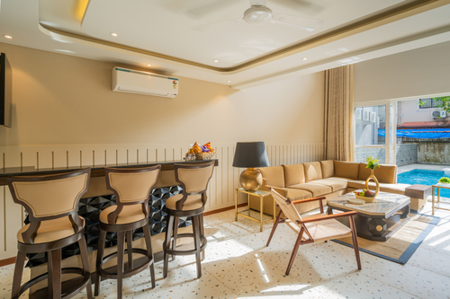 Solace AquaVista | 5-BHK Villa with Private Pool, Lounge Area & Bar