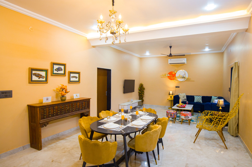 The Bliss Hushwood | 2-BHK Villa With Private Pool, Lush Garden & Poolside Gazebo; Pet-friendly