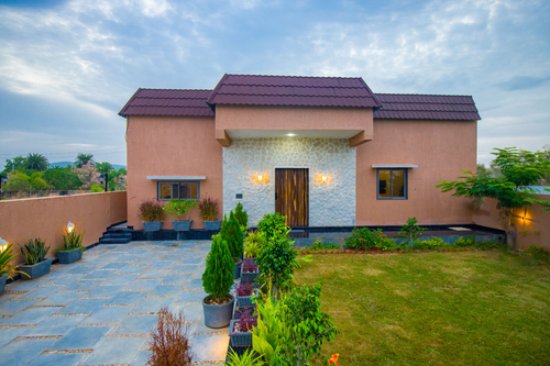 The Bliss Hushwood | 2-BHK Villa With Private Pool, Lush Garden & Poolside Gazebo; Pet-friendly